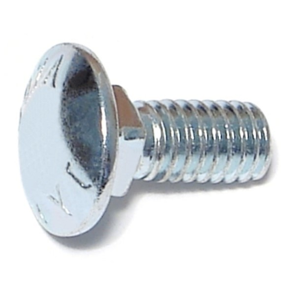 Midwest Fastener 5/16"-18 x 3/4" Zinc Plated Grade 2 / A307 Steel Coarse Thread Carriage Bolts 100PK 01071